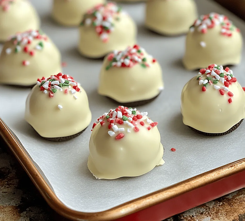 The holiday season is a time for joy, celebration, and of course, delicious treats. One such delightful creation is the No-Bake Peppermint Oreo Truffles. These little bites of joy are not only festive in appearance but also bursting with the beloved flavors of chocolate and peppermint. Perfect for holiday gatherings, gift-giving, or simply enjoying at home, these truffles offer a sweet escape from the usual baked goods. The best part? They require no baking, making them an ideal choice for those who want to whip up something special without spending hours in the kitchen.