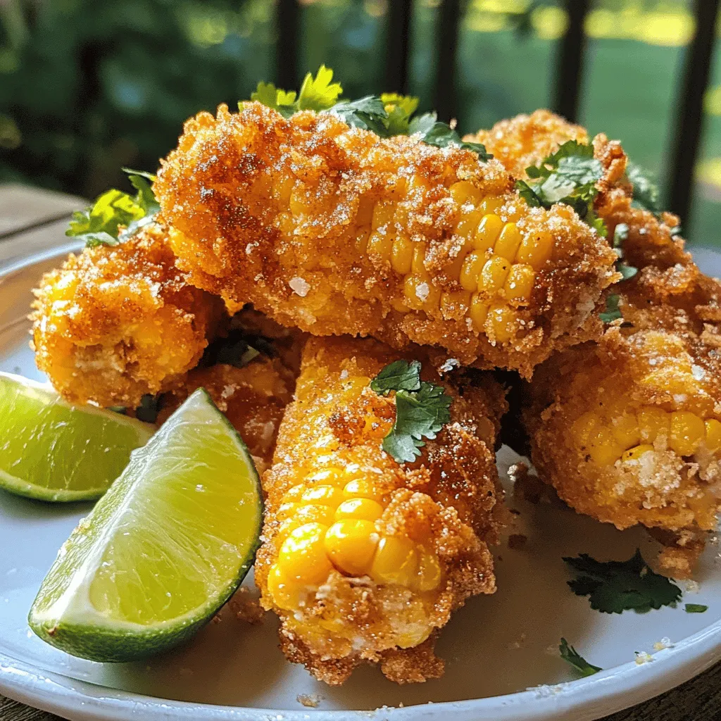 Crispy Delight Fried Corn on the Cob Recipe