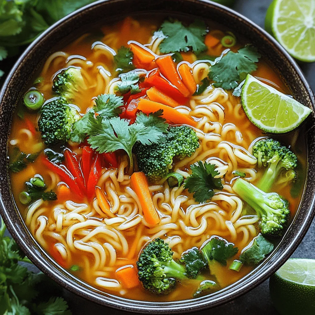 Easy Thai Noodle Soup Quick and Flavorful Recipe