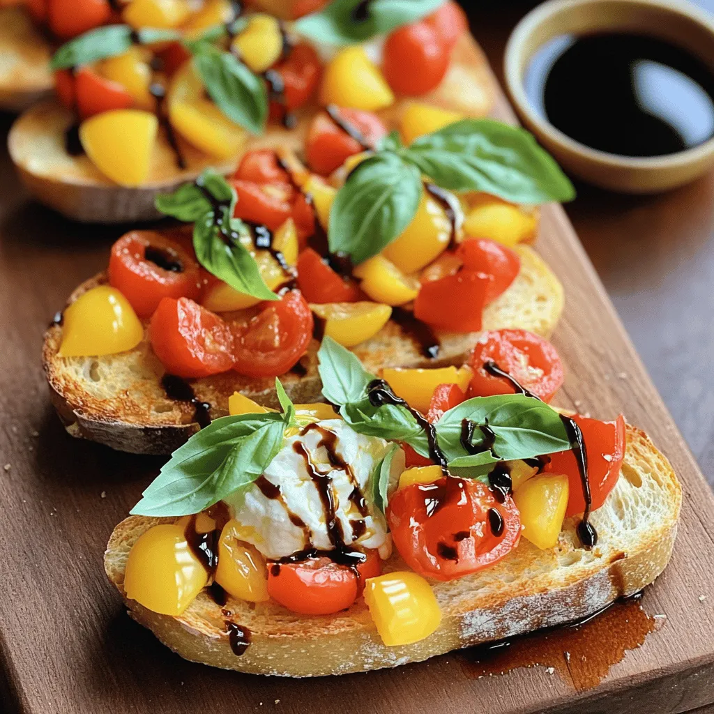 Fresh Burrata Bruschetta Flavorful and Easy Recipe