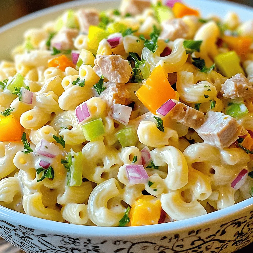 Tuna Macaroni Salad Delight: A Classic Comfort Food Recipe