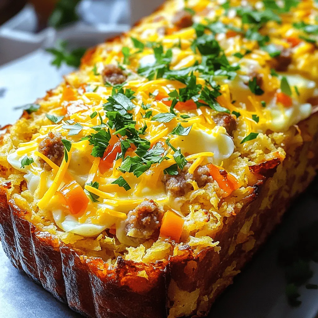 Hash Brown Breakfast Loaf Recipe