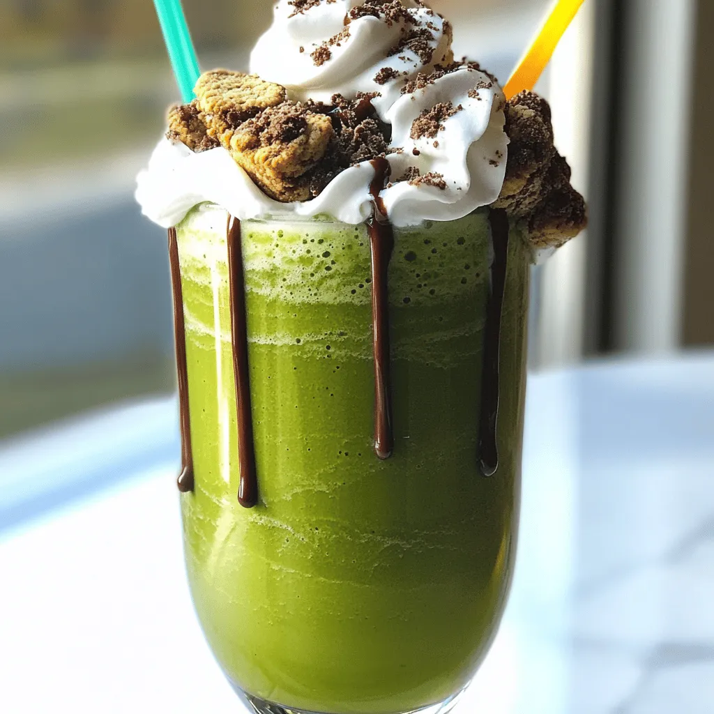 Cookies &#038; Cream Matcha Frappe: A Delicious Fusion of Flavors