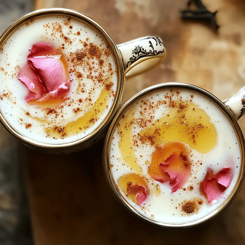 To make a delicious vanilla rose tea latte, you need a few key items. The first is dried rose petals. They add a lovely floral taste and aroma. You can find these at tea shops or online. They are crucial for creating that unique flavor in your drink.