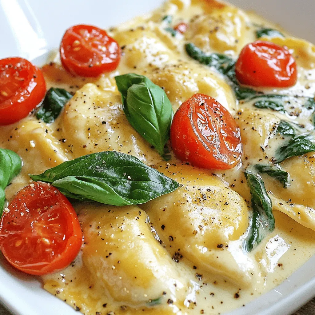Creamy Tuscan Ravioli Recipe: A Taste of Italy