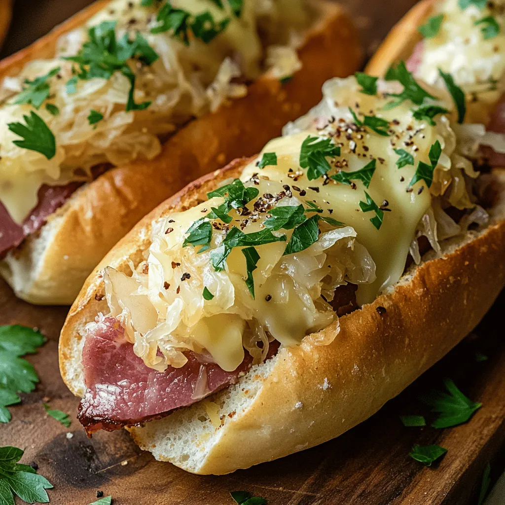 Pastrami &#038; Sauerkraut Rolls Recipe