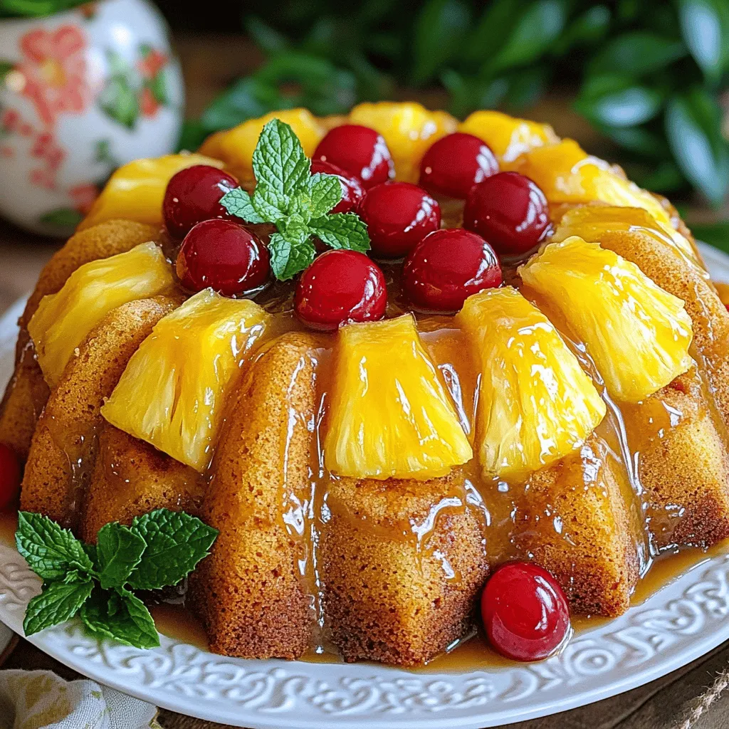 Delightful Pineapple Paradise Bundt Cake: A Tropical Treat for Every Occasion