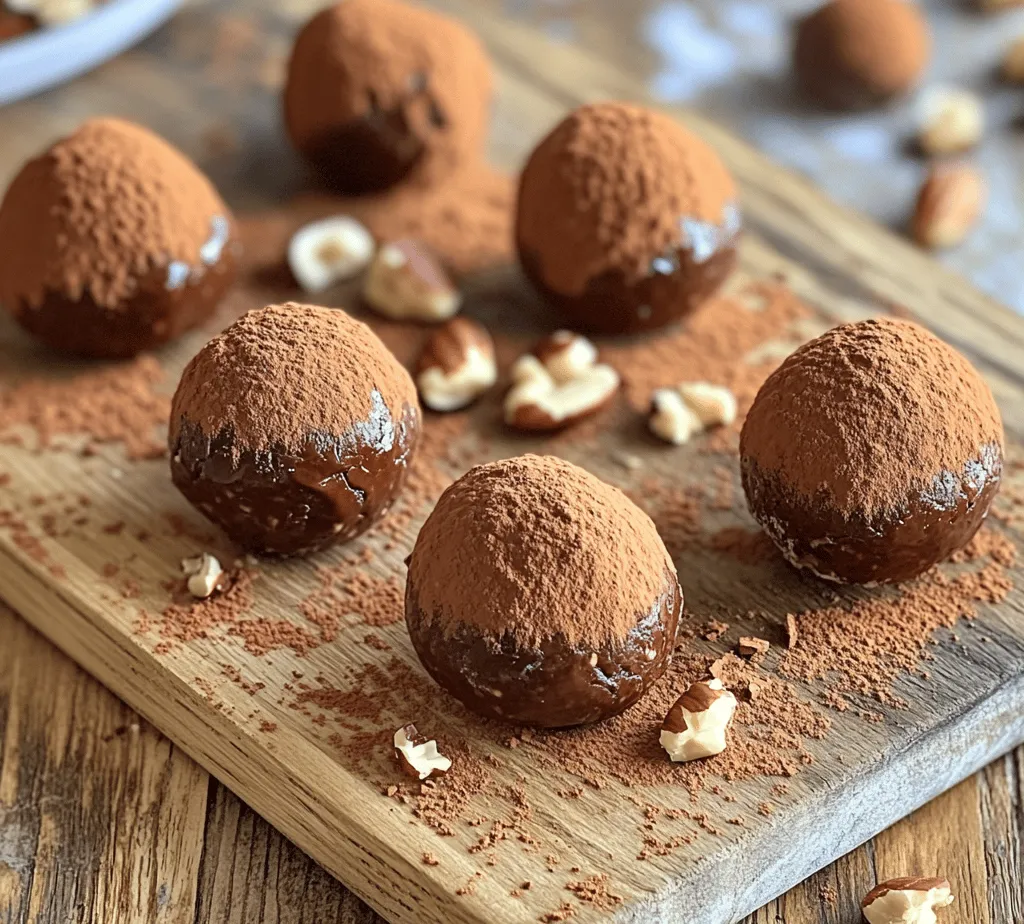 Chocolate desserts have an undeniable allure that captivates dessert lovers around the globe. From rich cakes to creamy mousses, chocolate is a universal favorite that brings joy to any occasion. Among the myriad of chocolate delights, Choco-Nutty Bliss Truffles stand out as a simple yet decadent treat that combines the richness of chocolate with the delightful crunch of nuts. These truffles are not only easy to make but also offer an explosion of flavors that tantalize the taste buds, making them the perfect indulgence for any chocolate lover.