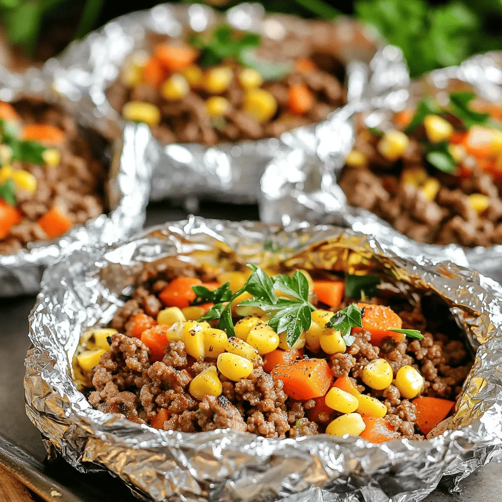 Grilled Hobo Dinner Packets Quick and Tasty Recipe