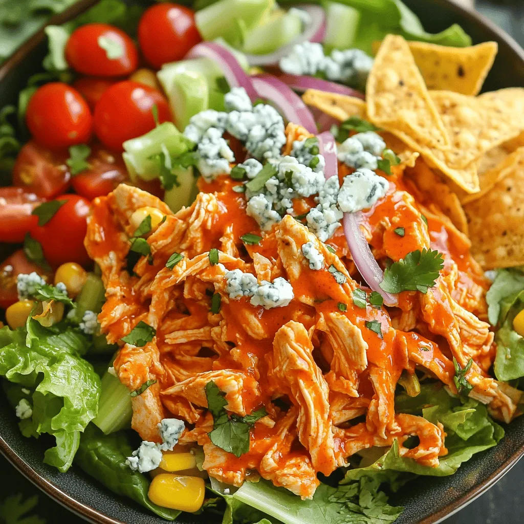 Spicy Buffalo Bliss Chicken Salad Recipe