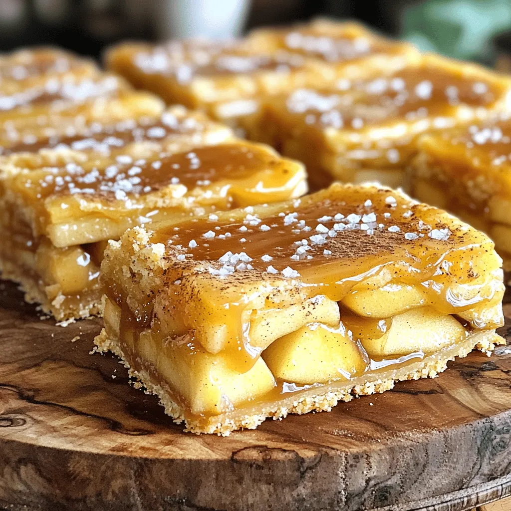 Salted Caramel Apple Pie Bars Simple and Sweet Treat