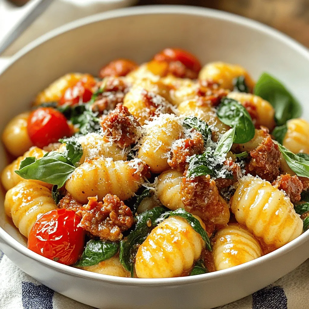 Creamy Chorizo Gnocchi: A Flavorful Culinary Adventure