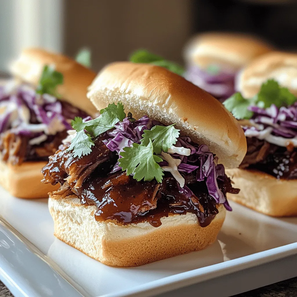 Sticky BBQ Pork Sliders: A Perfect Crowd-Pleasing Dish