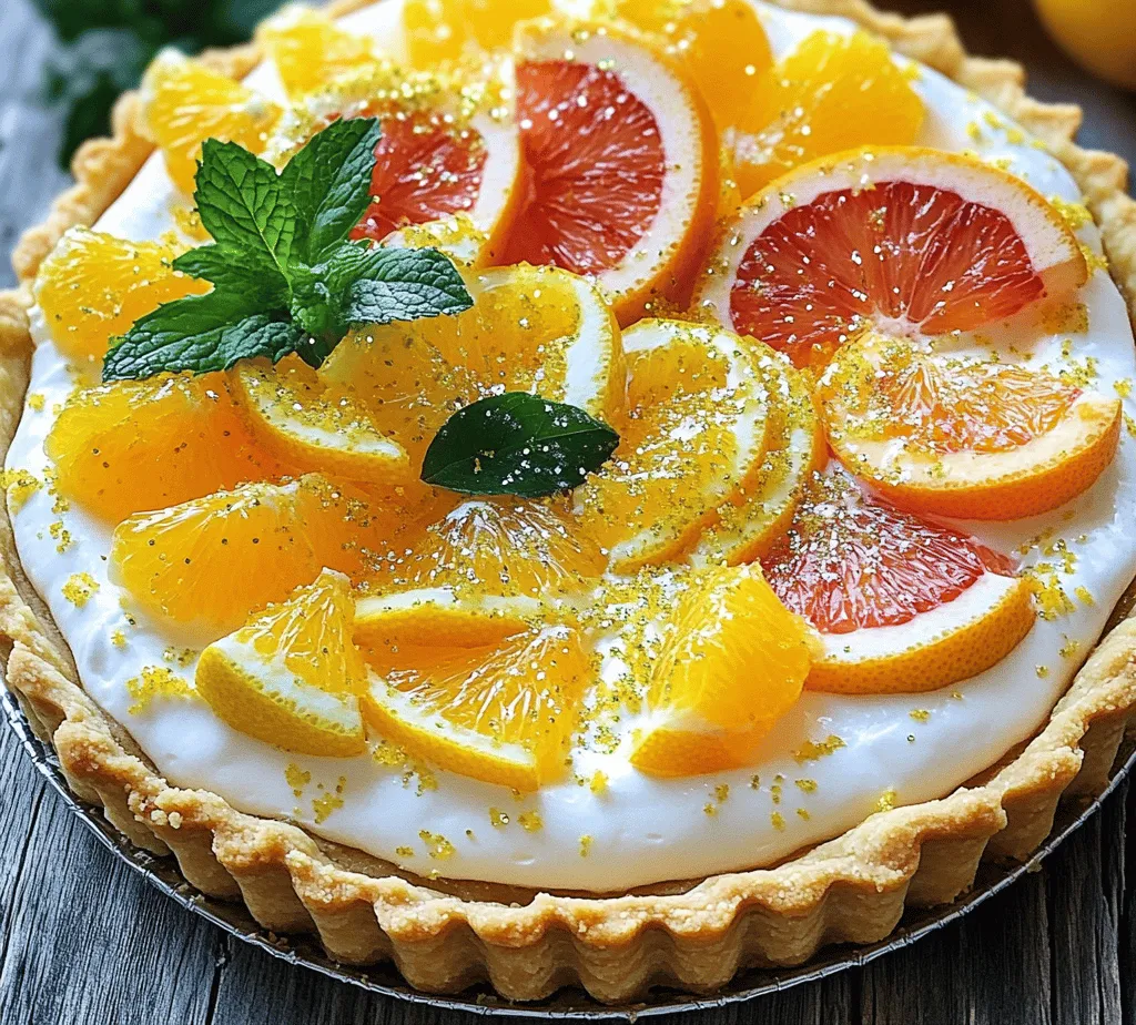 As the winter months settle in, the culinary world rejoices in a vibrant array of seasonal citrus flavors that can uplift any meal. The crisp, refreshing notes of oranges, grapefruits, and lemons provide a delightful contrast to the heavier, richer dishes often associated with winter. Among the many ways to celebrate these seasonal treasures, the Sparkling Winter Citrus Tart stands out as a refreshing yet elegant dessert option that captures the essence of winter