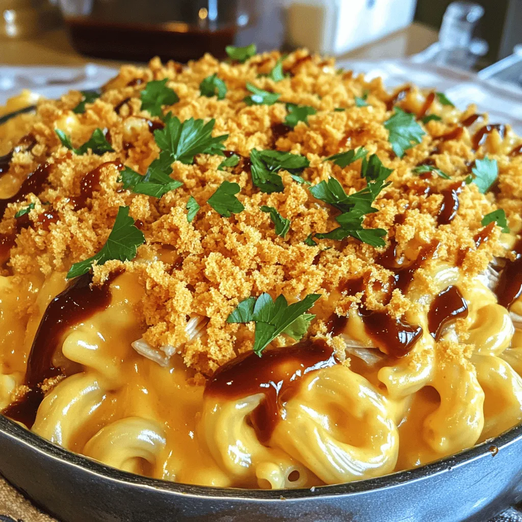 BBQ Chicken Mac and Cheese Comforting Cheesy Delight