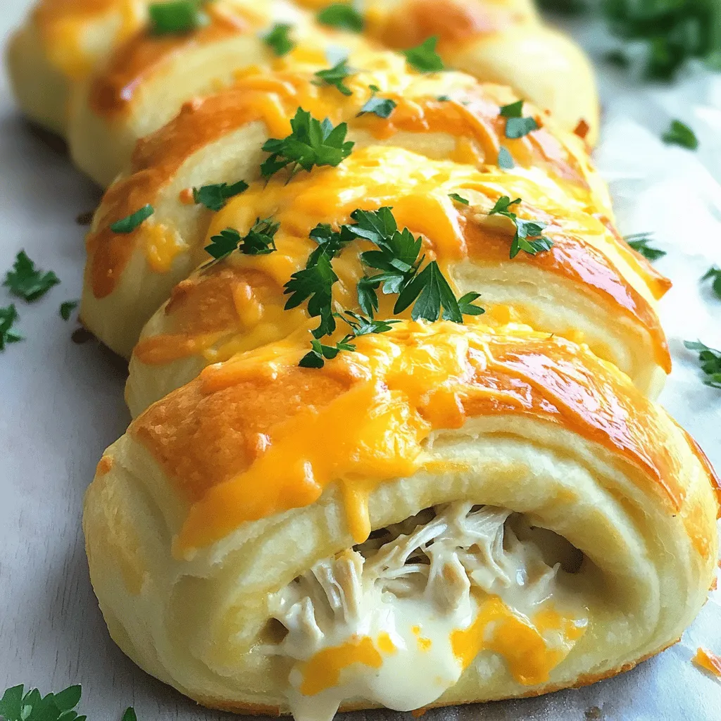 Irresistible Chicken Stuffed Crescent Rolls Recipe
