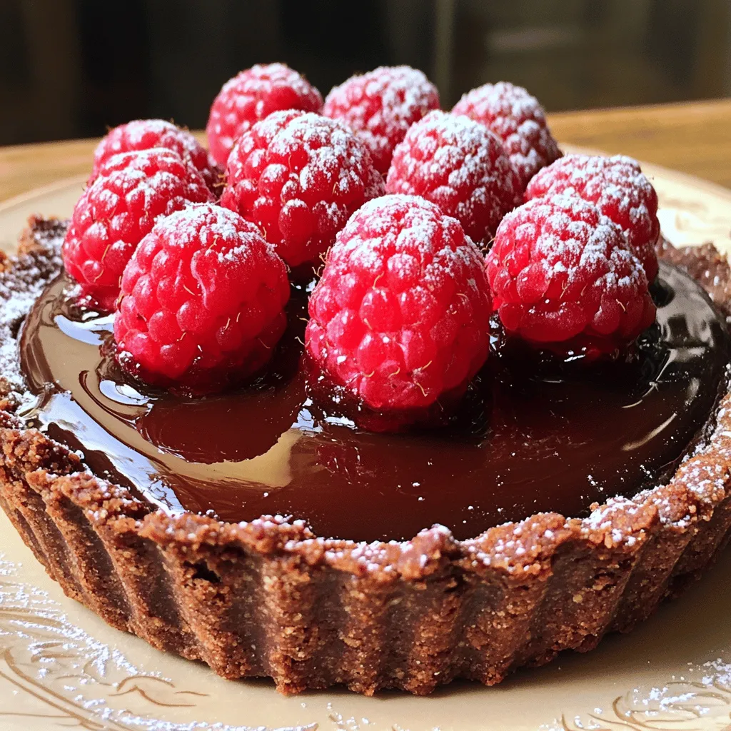 Irresistible Chocolate Raspberry Tart Easy Recipe