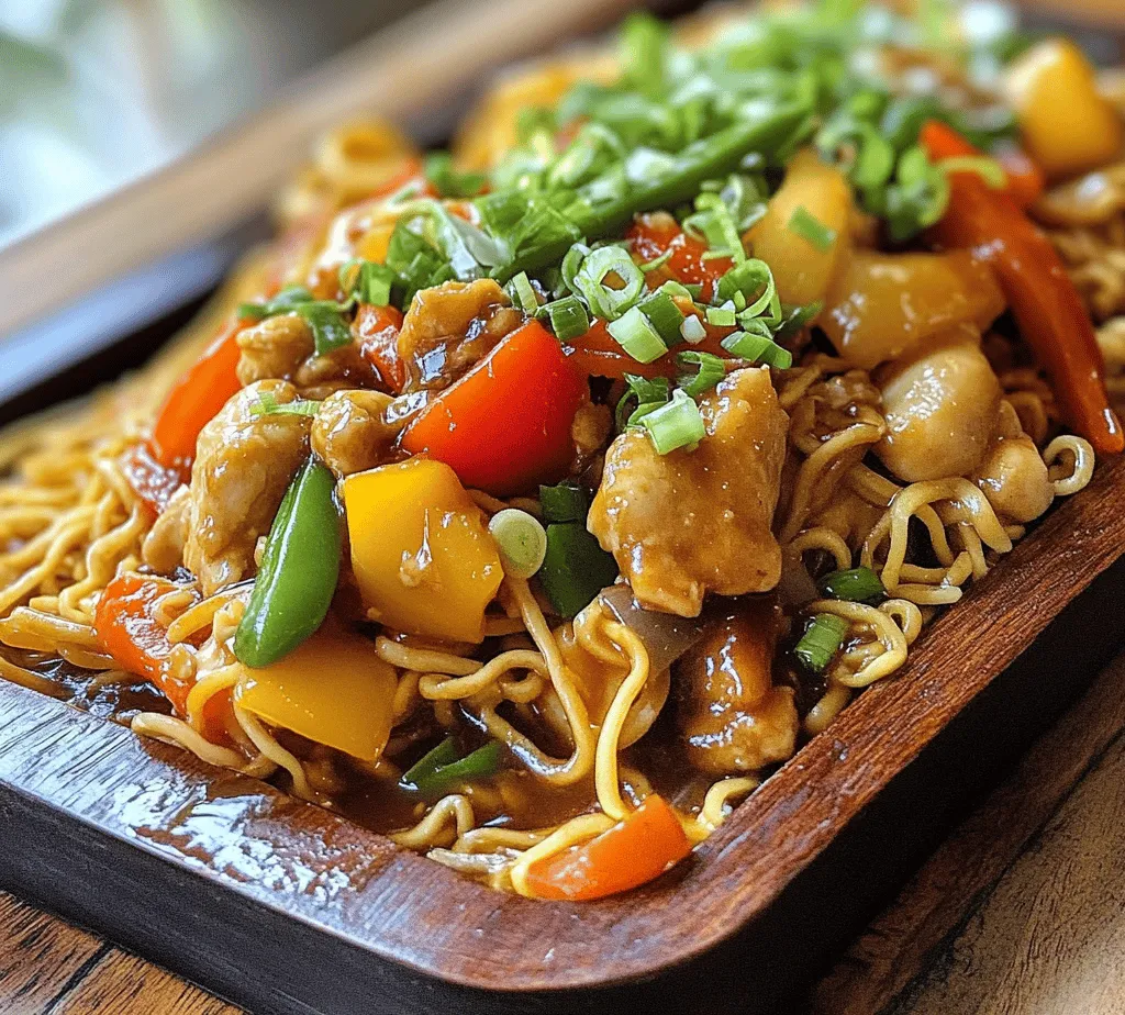 Chicken Chow Mein is a beloved staple in Chinese cuisine, cherished for its vibrant flavors, delightful textures, and quick preparation. Whether you’re dining out or whipping up a homemade version, this dish captures the essence of Asian cooking with a perfect blend of fresh ingredients and savory sauces. The combination of tender chicken, crunchy vegetables, and perfectly cooked noodles creates a symphony of flavors that appeals to food lovers of all ages.