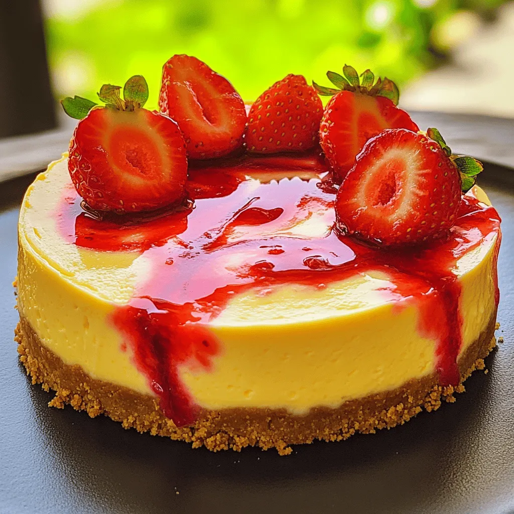 Strawberry Swirl Cheesecake Recipe Easy and Delicious