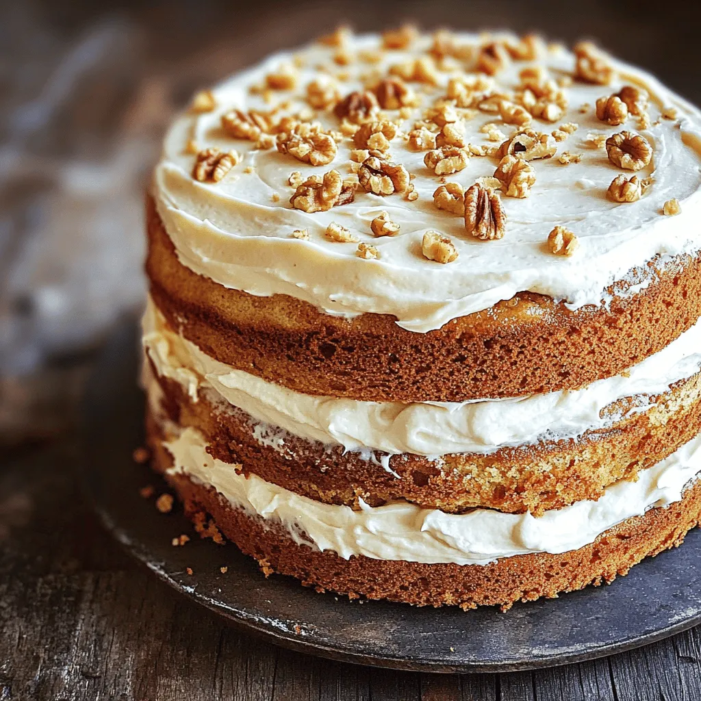 Banana Walnut Cream Cake Delicious and Simple Recipe