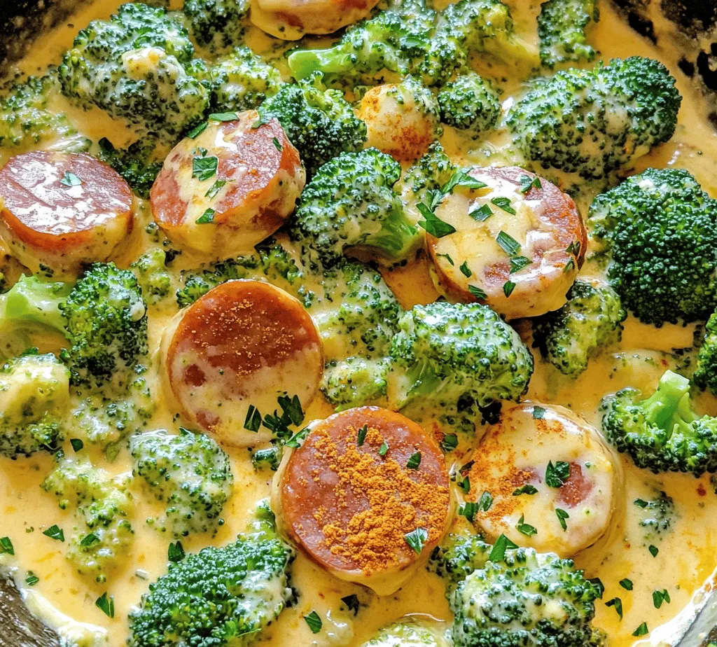 When it comes to quick and satisfying meals, a creamy kielbasa broccoli skillet stands out as a comforting, one-pan wonder that can be whipped up in no time. This dish is not only delicious but also embodies the essence of convenience, making it an ideal choice for busy weeknights when you want a hearty dinner without spending hours in the kitchen. The beautifully balanced combination of smoky kielbasa, vibrant broccoli, and a rich, creamy sauce is sure to please even the pickiest of eaters.