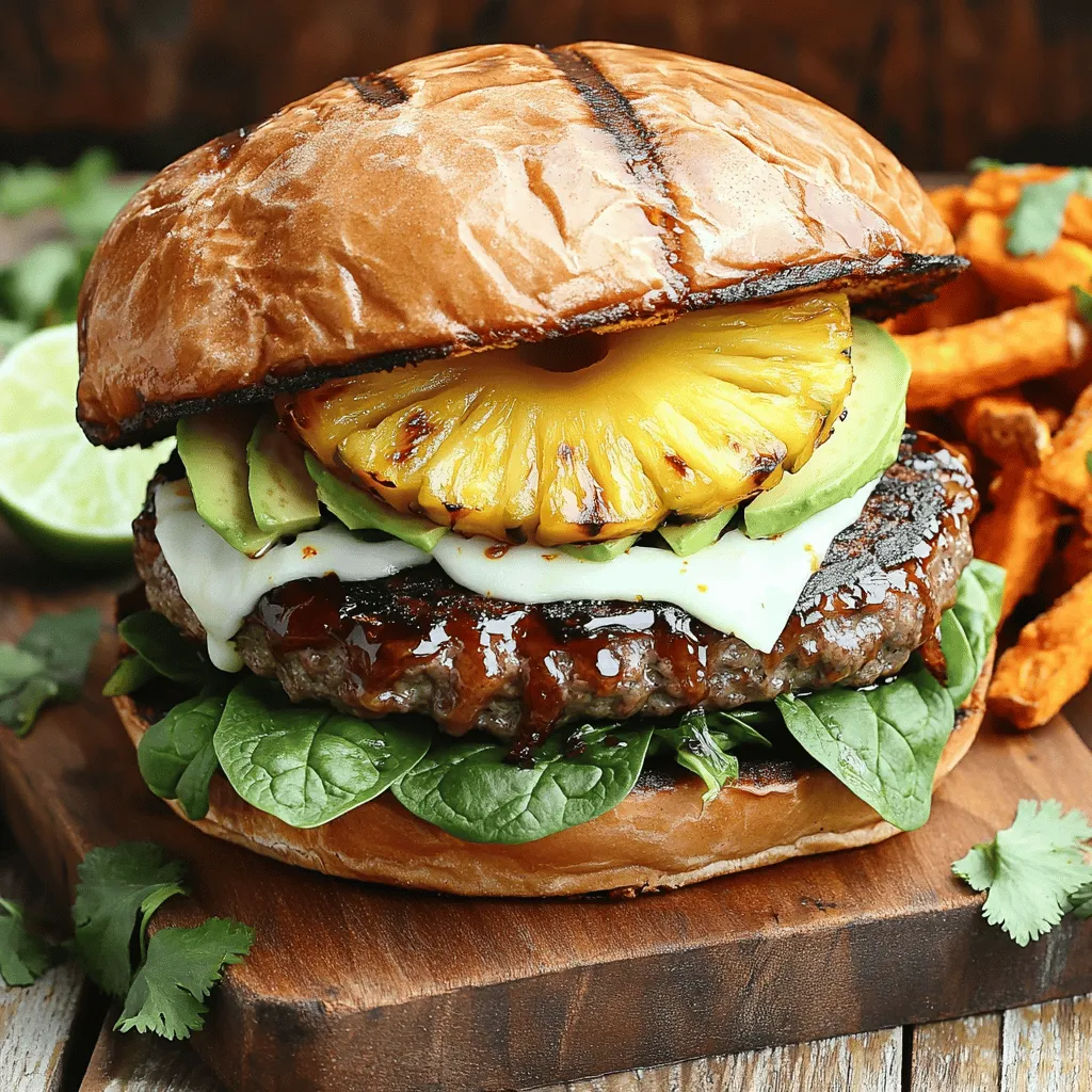 Burger Bliss Easy Pineapple Teriyaki Recipe