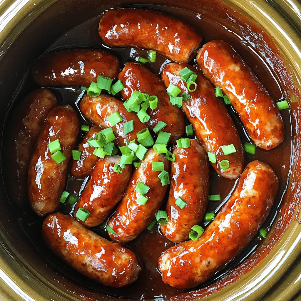 Slow-Cooked Sweet &#038; Spicy Cocktail Links: A Flavorful Appetizer for Every Occasion