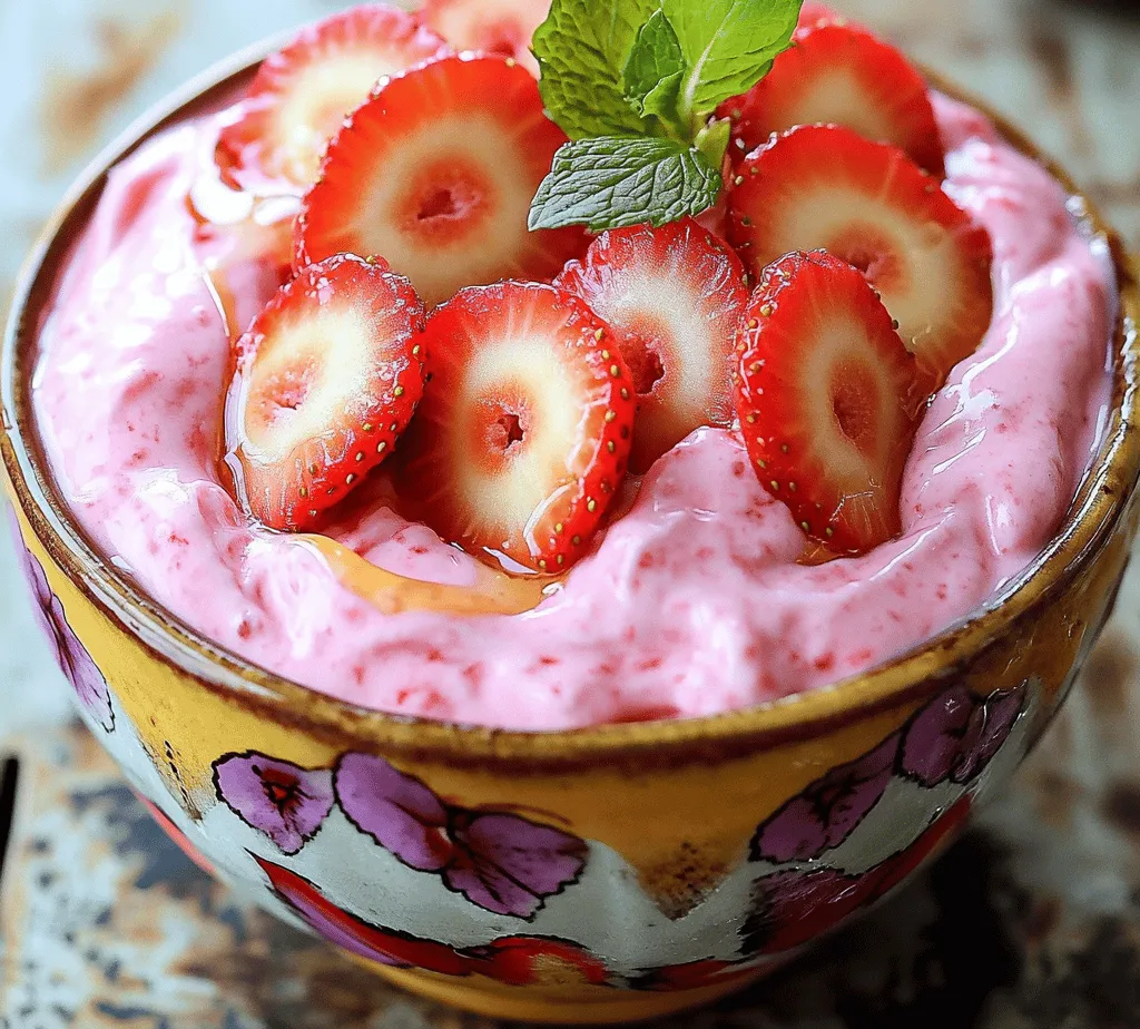 As the warm sun begins to shine and the days grow longer, the craving for refreshing treats becomes irresistible. Enter Chilled Strawberry Bliss, a delightful dessert that perfectly embodies the essence of summer. This recipe combines the natural sweetness of fresh strawberries with the creamy texture of Greek yogurt, creating a deliciously light and satisfying treat that is ideal for any occasion—be it a sunny picnic, a family gathering, or simply as a healthy indulgence at home.