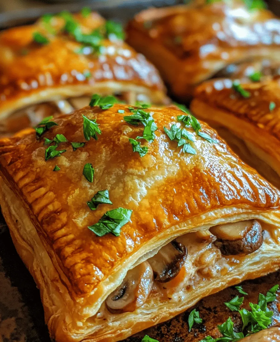 Comfort food often evokes memories of family gatherings and cozy evenings spent at home. Among the myriad of comforting dishes, Creamy Chicken and Mushroom Puff Pastry Delight stands out as a quintessential choice that marries rich flavors with an inviting presentation. This dish features tender pieces of chicken and earthy mushrooms enveloped in a luscious, creamy sauce, all encased within golden, flaky puff pastry. It’s the perfect meal for a family dinner or a special gathering with friends, offering both satisfaction and a touch of elegance.