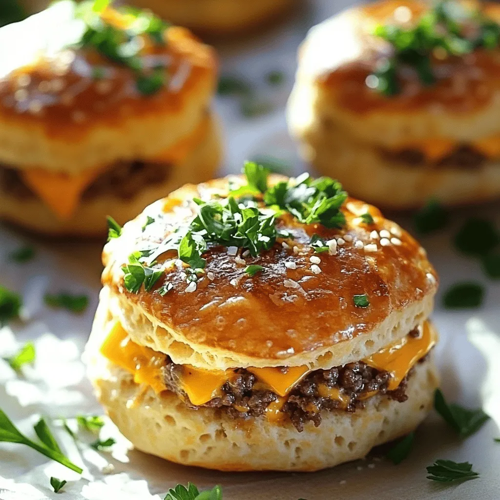 To make these tasty cheeseburger bombs, you need some key ingredients. The main star is ground beef, which gives the dish its hearty flavor. You will need one pound of ground beef. This is the base of your filling.
