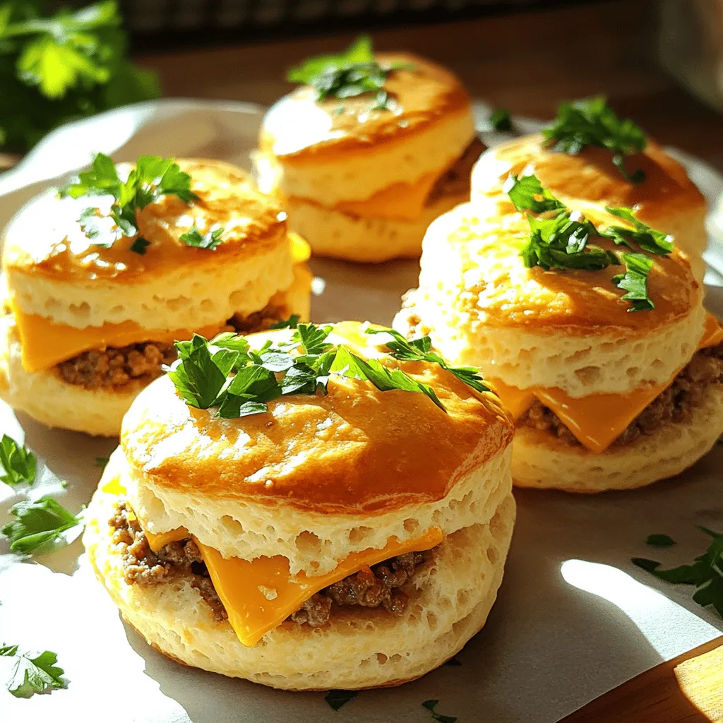 Irresistible Garlic Parmesan Cheeseburger Bombs Recipe