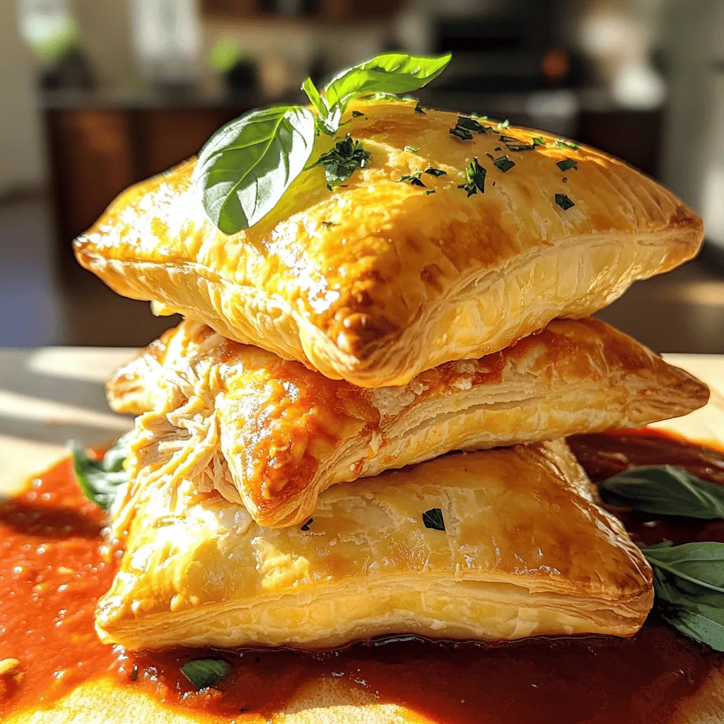 Irresistible Chicken Parmesan Pillows Easy and Tasty Dish