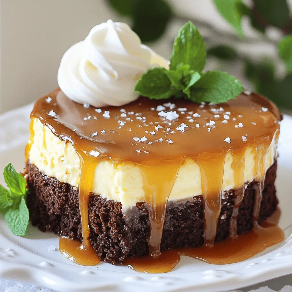 For a rich caramel brownie cheesecake, you need three main parts: the brownie base, the cheesecake layer, and the caramel sauce. Each part adds its own taste and texture. Let