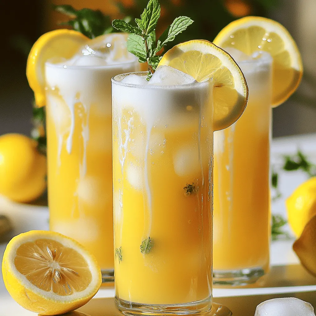 Condensed Milk Lemonade Refreshing and Easy Recipe