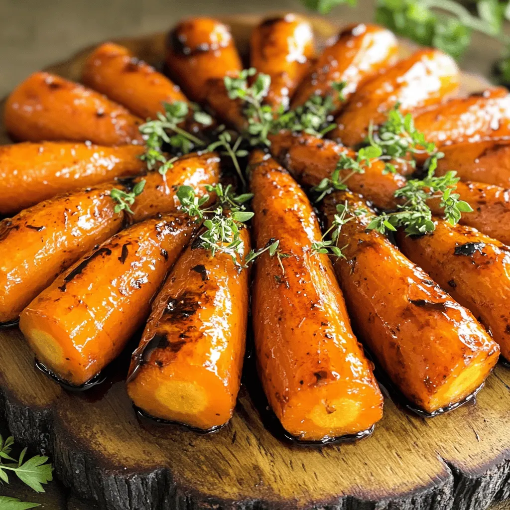 Honey Balsamic Roasted Carrots: A Flavorful and Nutritious Side Dish