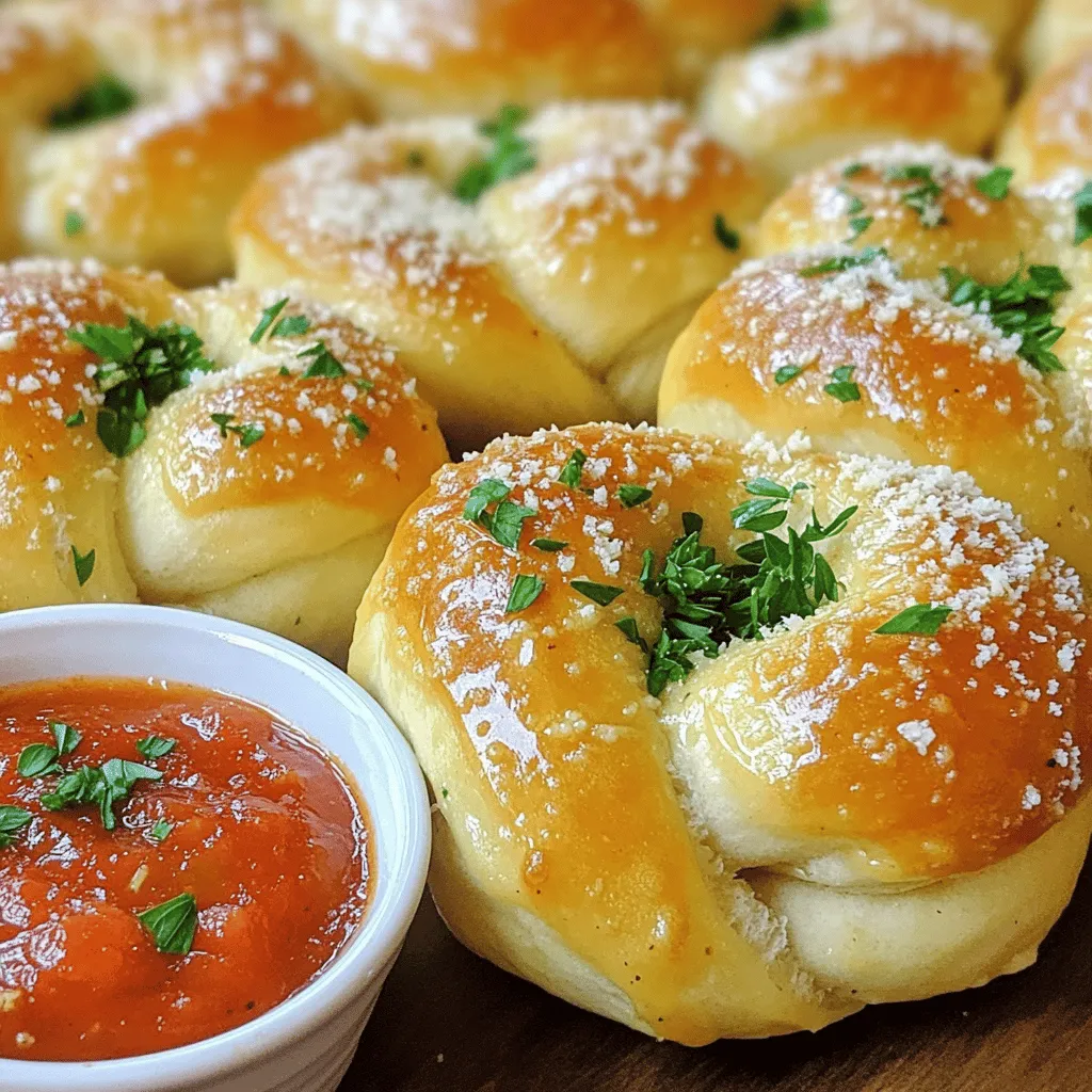 Garlic Knots Delightful Homemade Snack Recipe