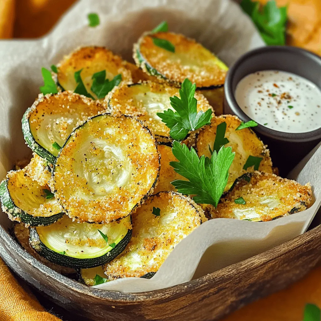 Ranch Zucchini Chips: A Healthy Snack Alternative