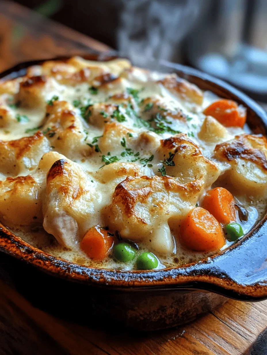Comfort in a Dish: Gnocchi Chicken Pot Pie Recipe