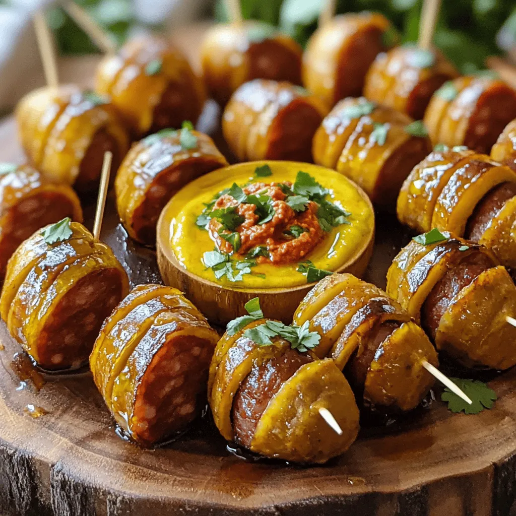 Unveiling the Flavor: Chipotle Aioli Hasselback Kielbasa Bites