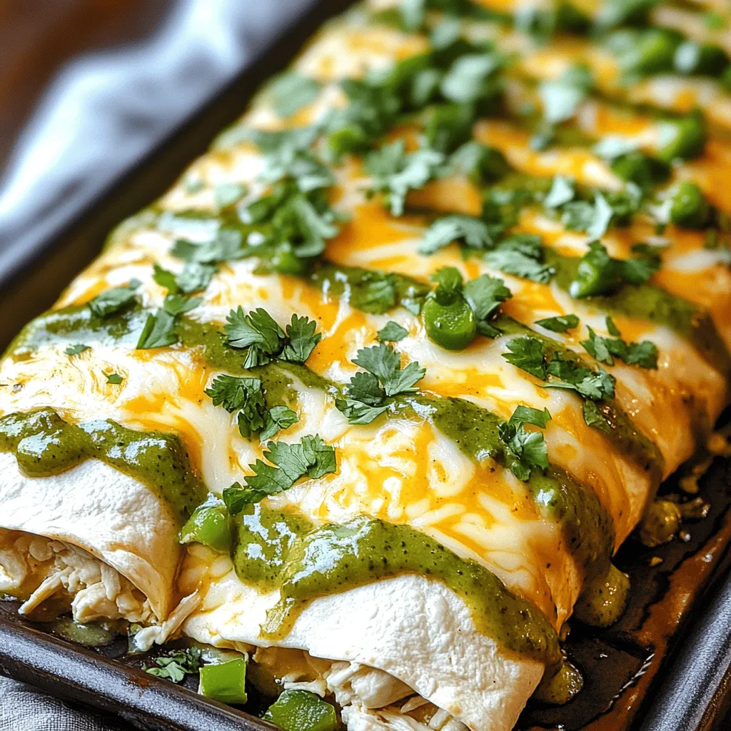 Creamy White Chicken Enchiladas: A Delicious Twist on a Classic Favorite