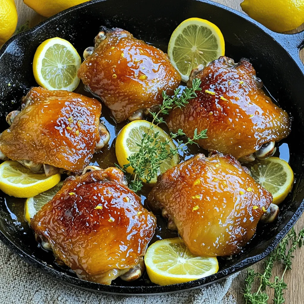 Lemon Honey Glazed Chicken Savory and Simple Meal
