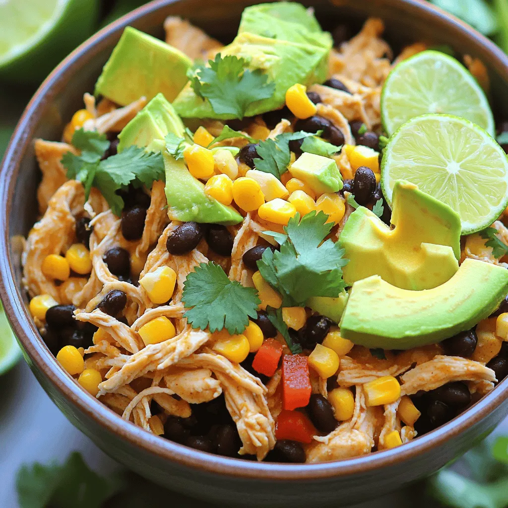 Gathering the right ingredients is key for great flavor. For Crockpot Southwest Chicken, you need: