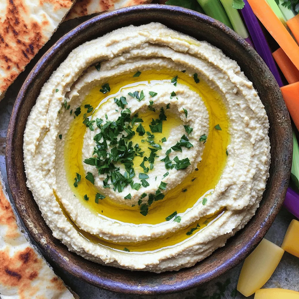 Easy Hummus Recipe Simple and Flavorful Dip
