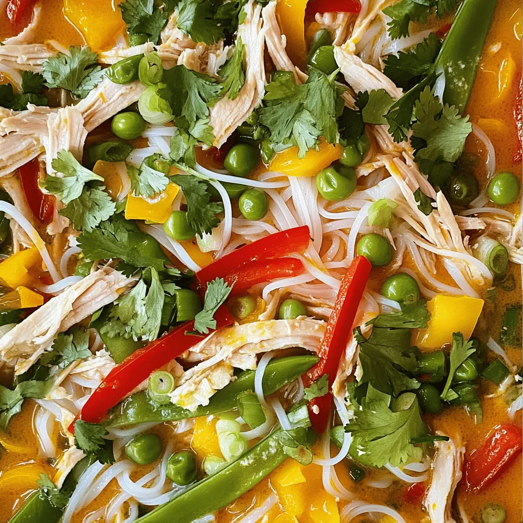 Thai Chicken Noodle Soup Extravaganza: A Flavorful Journey