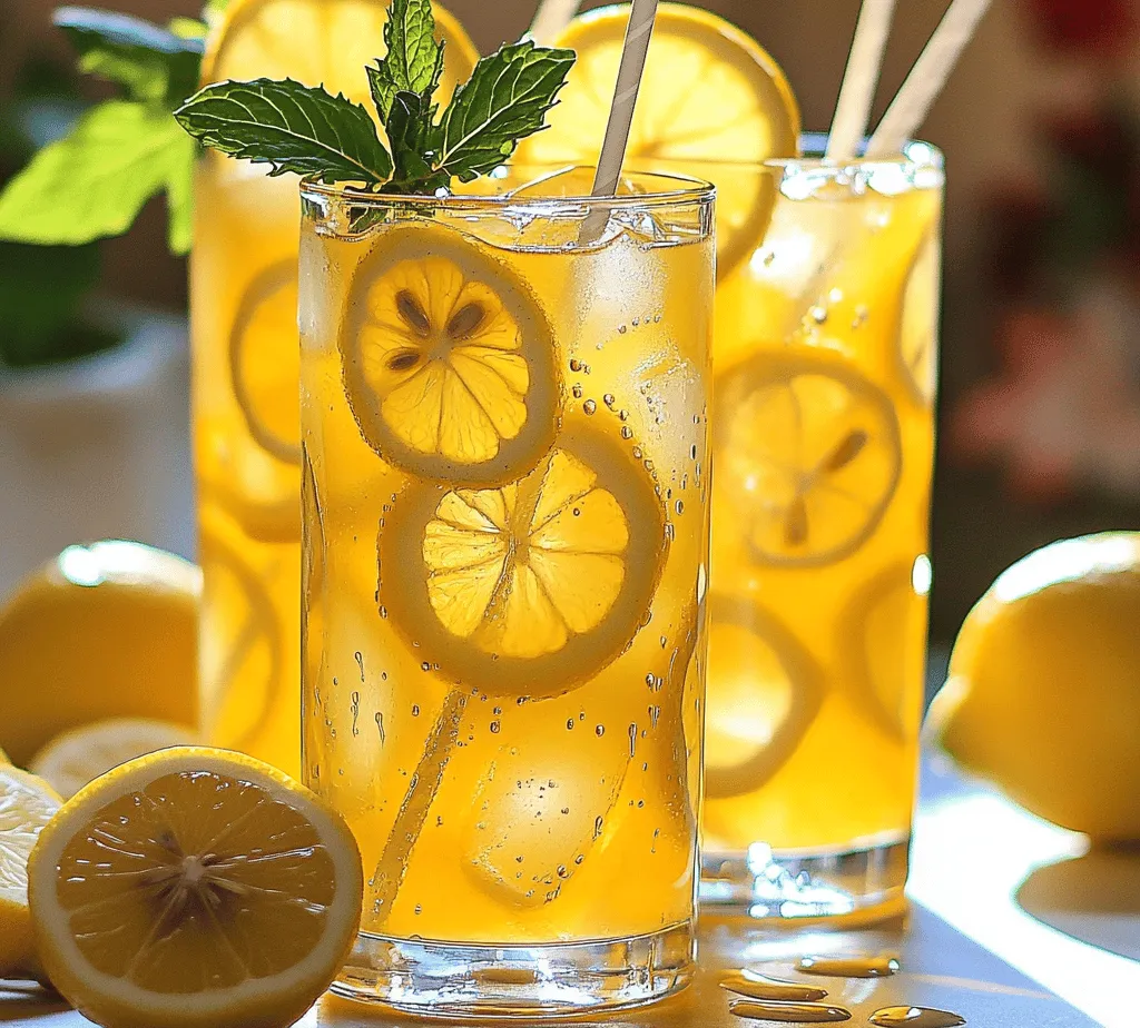 Iced tea is a quintessential refreshment, especially during the sweltering months of summer. This chilled beverage not only quenches your thirst but also offers a delightful burst of flavors that can be customized to your liking. Whether you prefer a classic sweet tea or something with a twist, iced tea is versatile enough to cater to a variety of taste preferences. Among the myriad of options, the Zesty Lemon Vanilla Iced Tea stands out as a perfect blend of citrusy brightness and comforting vanilla warmth that makes it an ideal companion for sunny afternoons.