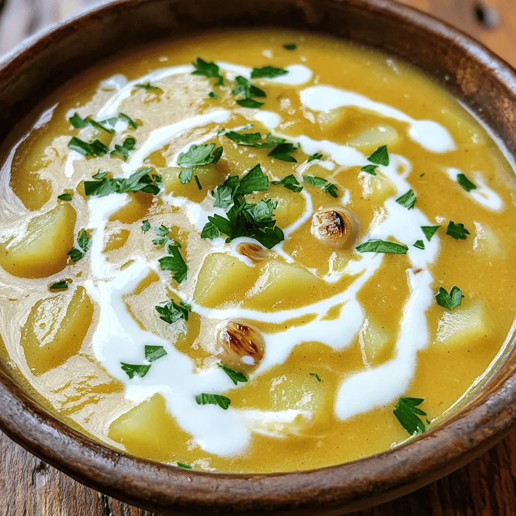 Clove Garlic Bliss Soup: A Creamy Delight for Garlic Lovers