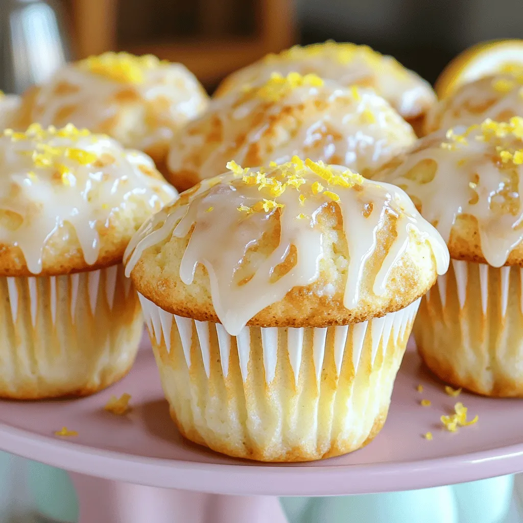 Lemon Cream Cheese Muffins Delightful Spring Treat