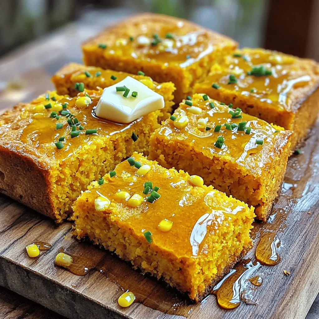 Honey Butter Sweet Potato Cornbread Flavorful Delight