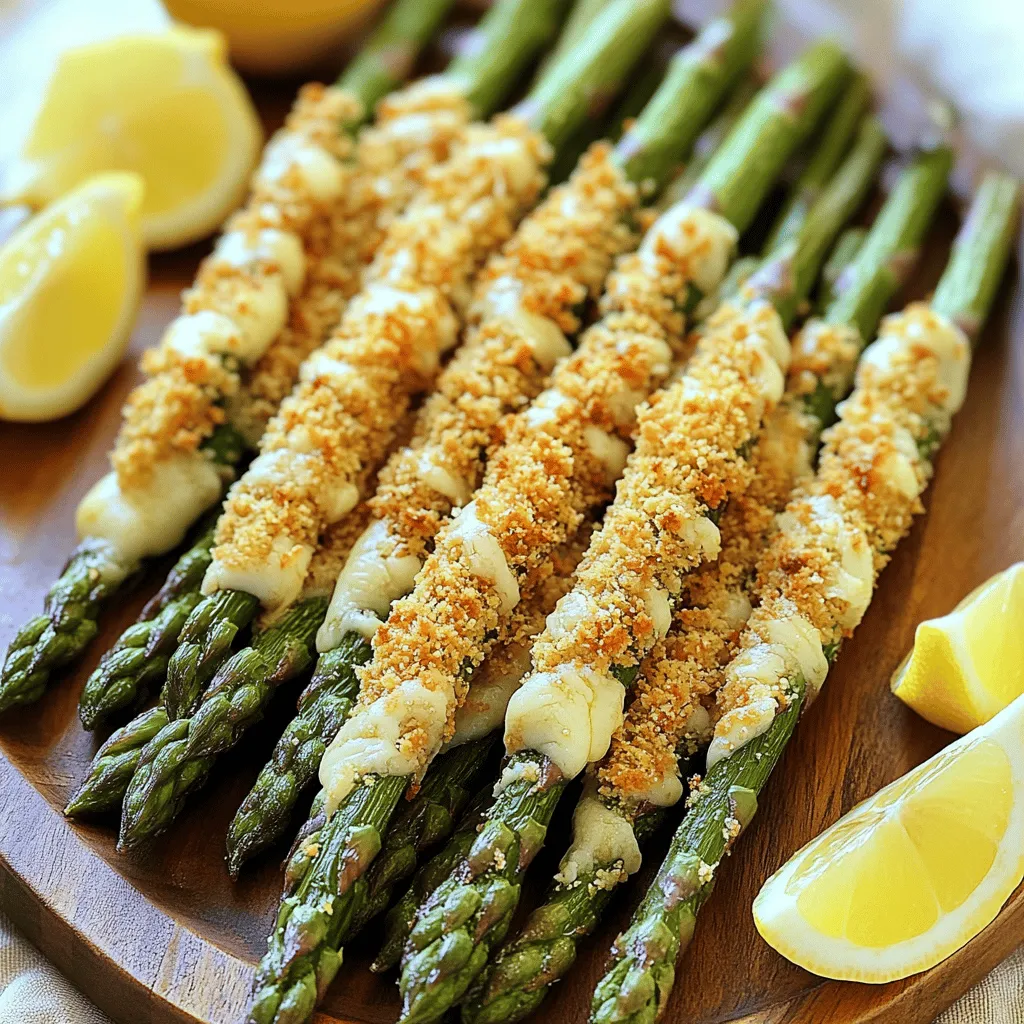 Crispy Asparagus Asiago Spears Flavorful and Easy Recipe
