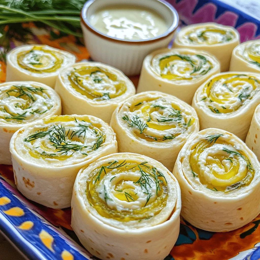 Dill Pickle Pinwheels Tasty and Easy Party Treat